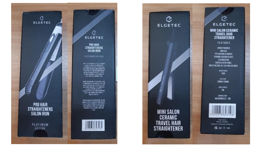 Elgetec Hair Straighteners